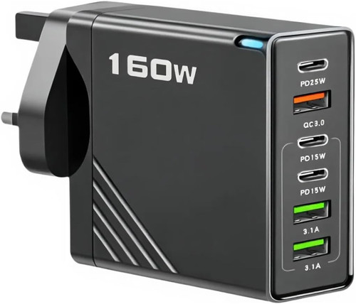 Multi port usb charger - 6-port, c