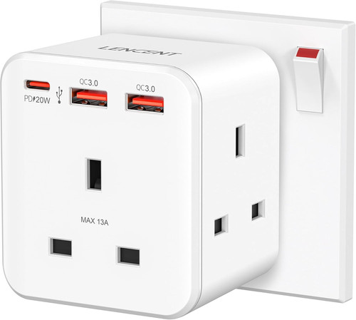 Lencent way plug adaptor - lencent,