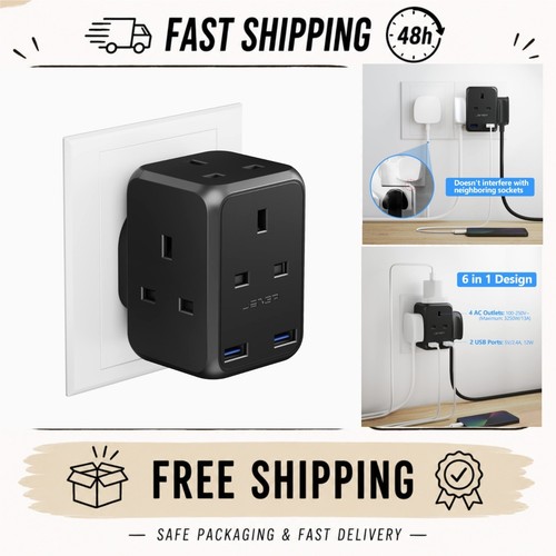Jsver way usb plug adapter - jsver,