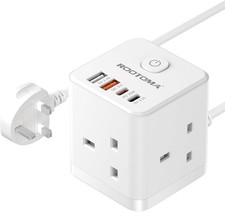 Extension Lead Plug Adapter 2M