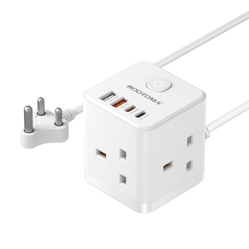 India plug adapter - to,